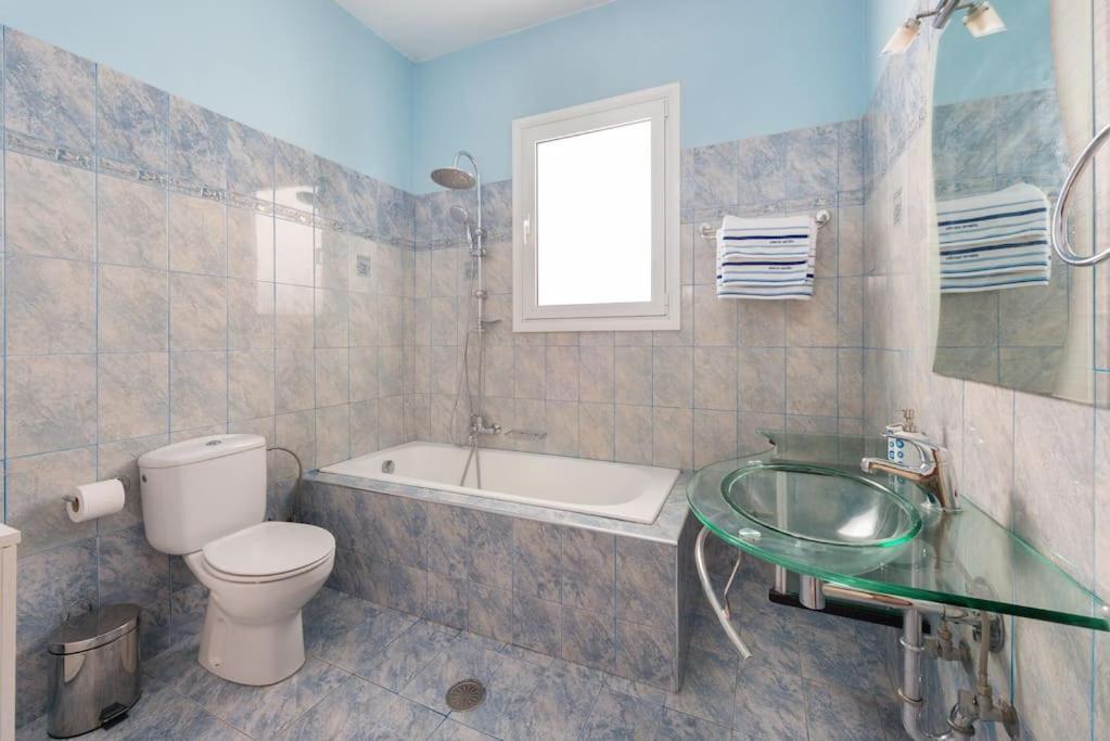 Greek Style Ground Floor Apartment & Pool Іялісос Екстер'єр фото