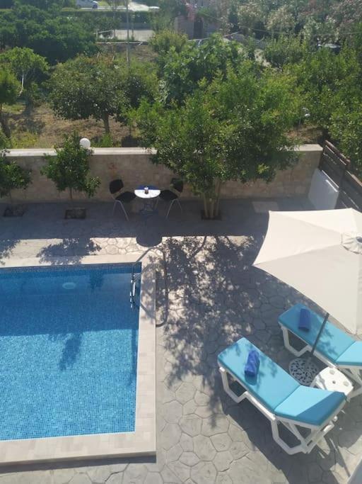 Greek Style Ground Floor Apartment & Pool Іялісос Екстер'єр фото