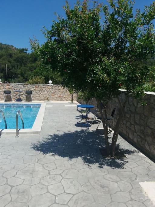 Greek Style Ground Floor Apartment & Pool Іялісос Екстер'єр фото